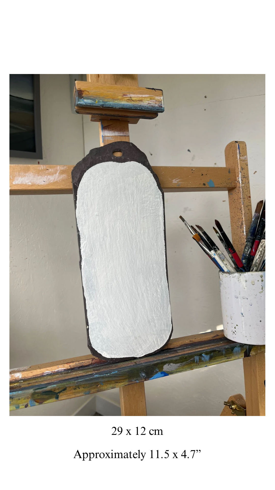 29 X 12 cm Welsh slate Barmouth (DEPOSIT)