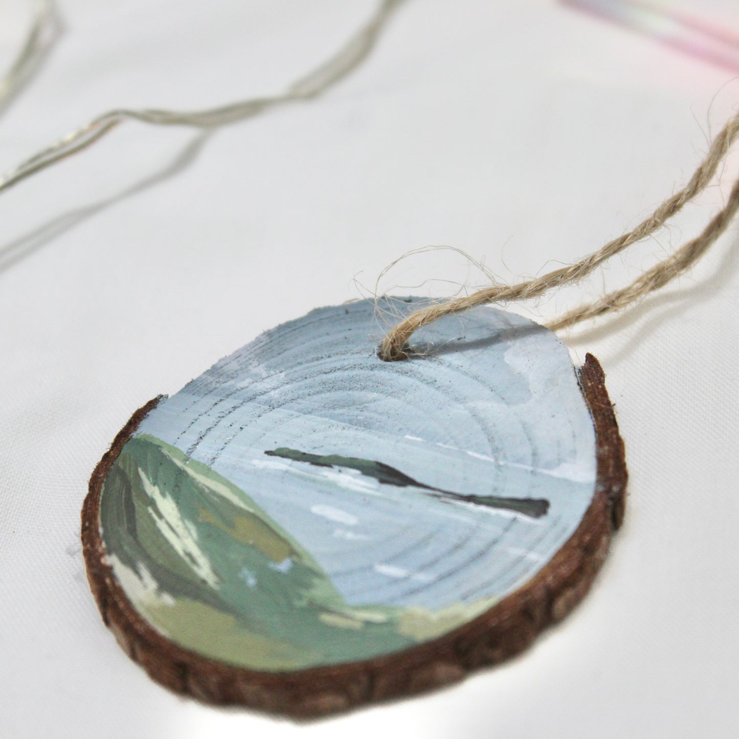 Worms Head, small Gower wooden decoration