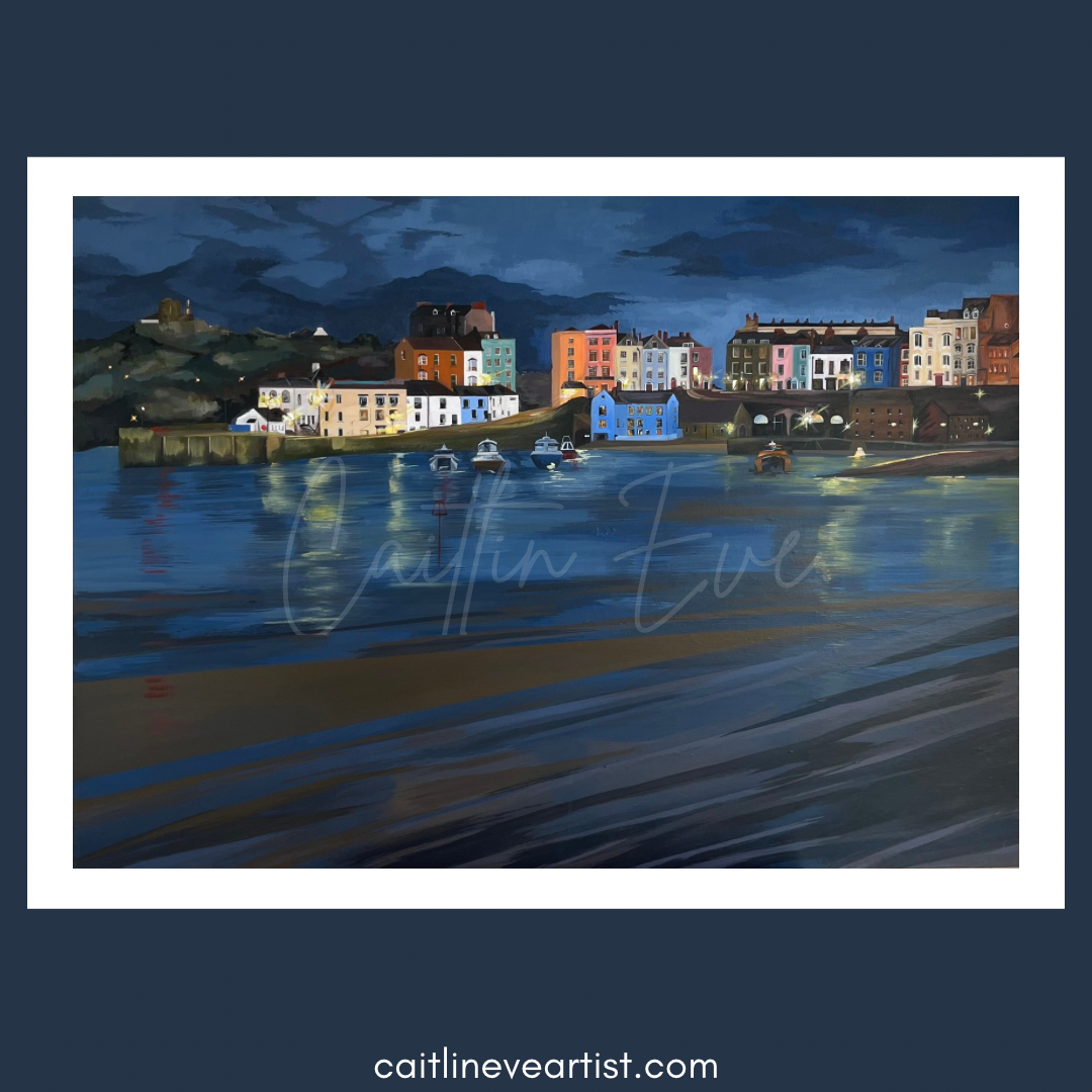 A4 Limited Edition Signed Tenby Giclee Print