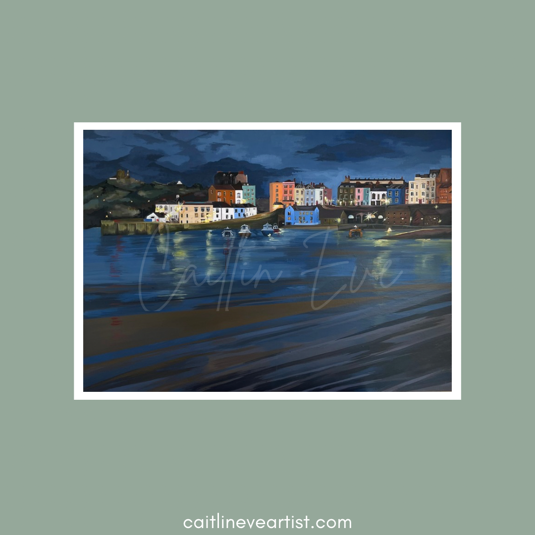 A3 Limited Edition Signed Tenby Giclee Print