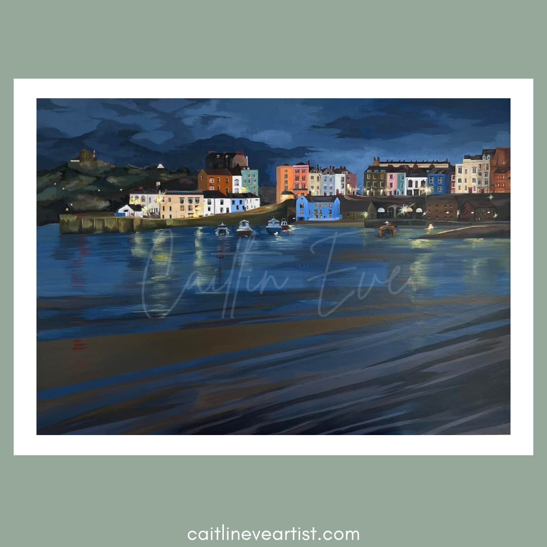 A3 Limited Edition Signed Tenby Giclee Print