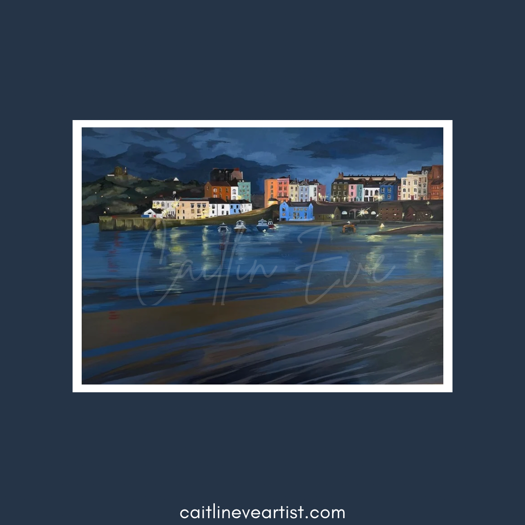 A4 Limited Edition Signed Tenby Giclee Print